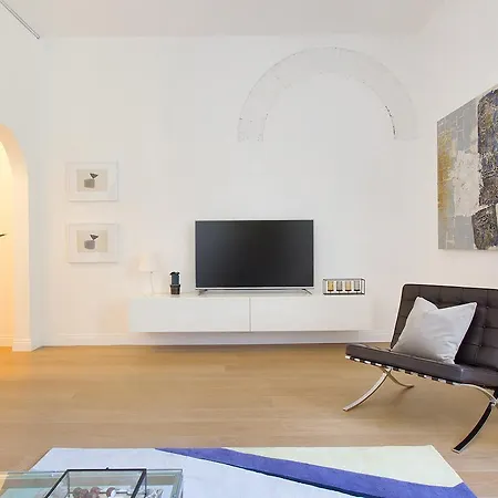 Panoramic Flat Near The Arno River Florence